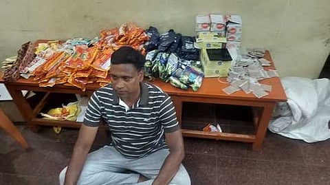 36 கிலோ புகையிலை பொருள்கள் பறிமுதல்; ஒருவா் கைது