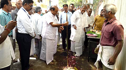 ரூ.1.82 கோடியில் புதைவட மின் கேபிள் பணி தொடக்கம்