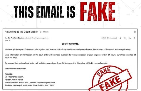 Beware Of Court Order Emails
