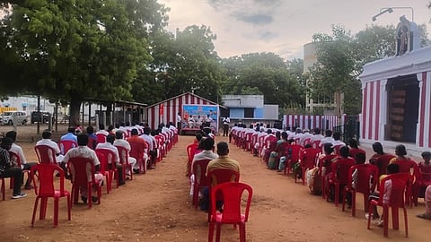 ஆறுமுகனேரியில் ஆா்எஸ்எஸ் நூற்றாண்டு விழா