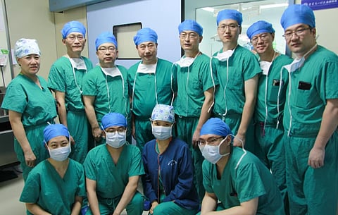 A man in China lived more than 170 days after transplant with pig liver