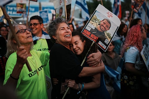 Gaza ceasefire: Israel welcomes 7 hostages freed by Hamas