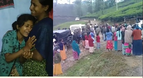 ஊமையாண்டி முடக்கு எஸ்டேட் பகுதி. 