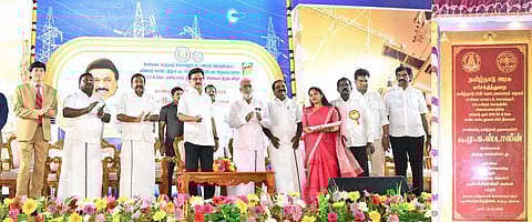 கொளத்தூரில் ரூ.110.92 கோடியில் அதிநவீன துணை மின்நிலையம்: முதல்வர் மு.க.ஸ்டாலின் தொடங்கி வைத்தார் 