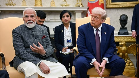 பிரதமர் நரேந்திர மோடி, அமெரிக்க அதிபர் டொனால்ட் டிரம்ப் 