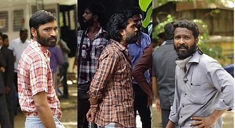 நடிகர்கள் சிம்பு, தனுஷ் இயக்குநர் வெற்றி மாறன்