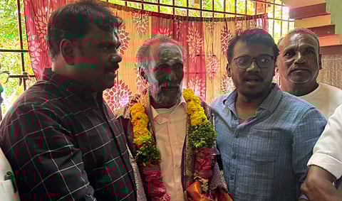மனத்தி கணேசன், ஓய்வுபெற்ற ஆசிரியர் தங்கராஜ், மாரி செல்வராஜ்