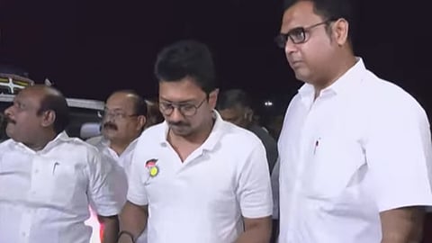 தஞ்சாவூரில் ஆய்வு மேற்கொண்ட துணை முதல்வர் உதயநிதி ஸ்டாலின்