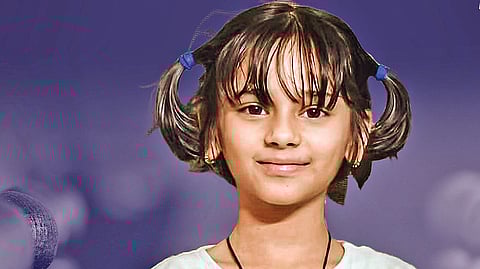 சாதனை சிறுமி...