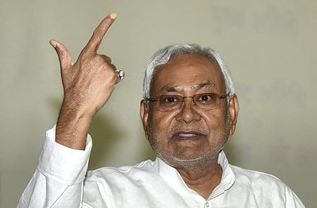 பிகாா் முதல்வா் நிதீஷ்குமாா் 