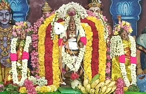 புற்றிடங்கொண்டீஸ்வரர் கோயிலில் சுப்பிரமணியசுவாமி திருக்கல்யாணம்!