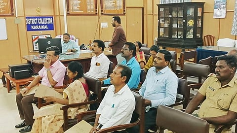 புகையிலை தடுப்புப்  பணிகளை தீவிரமாக மேற்கொள்ள ஆட்சியா் அறிவுறுத்தல்