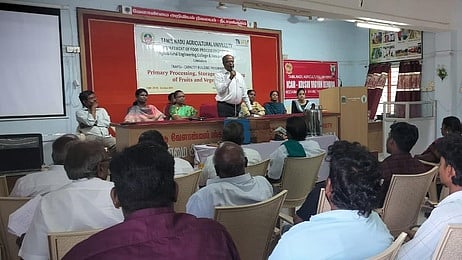 வேளாண் அறிவியல் நிலையத்தில் 
திறன் மேம்பாட்டுப் பயிற்சி