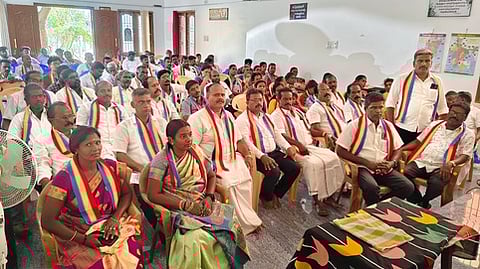  தென்காசியில் நடைபெற்ற ஒருங்கிணைந்த மாவட்ட பாமக செயற்குழு கூட்டம்.