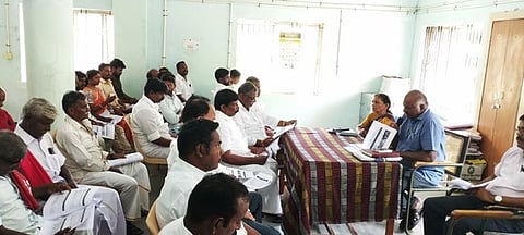 கெங்கவல்லியில் வாக்காளா் பட்டியல் சிறப்பு தீவிர திருத்தப் பணிக்கு பயிற்சி