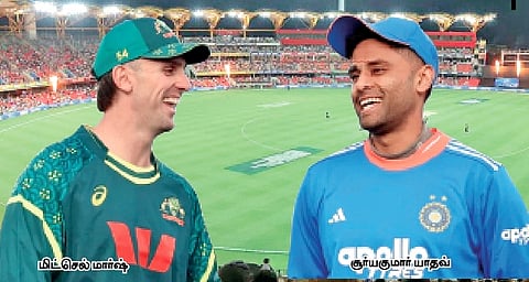 இன்று 4-ஆவது டி20: இந்தியா - ஆஸ்திரேலியா மோதல் 