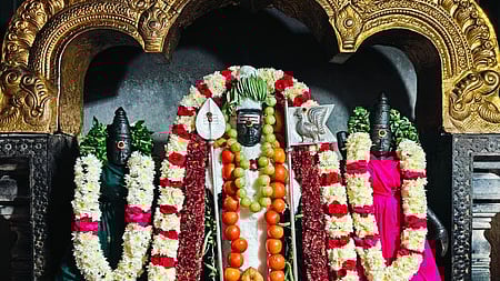 ரத்தினகிரி பாலமுருன் கோயிலில் நடைபெற்ற அன்னாபிஷேகம். 