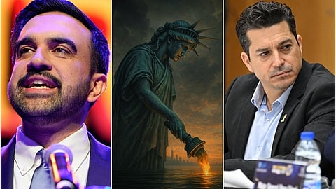 நியூயார்க்கில் மம்தானி வெற்றி பெற்றதால் அங்குள்ள யூதர்கள் வெளியேறுங்கள் என இஸ்ரேல் அமைச்சர் அமிச்சாய் சிக்லி பதிவிட்டுள்ளார்..