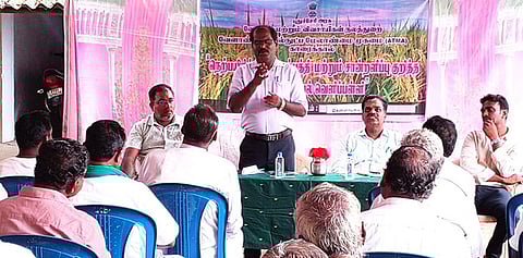 மாதூரில் வேளாண் வயல்வெளிப் பள்ளி  தொடக்கம்