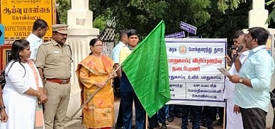 கோவில்பட்டியில் சாலை பாதுகாப்பு விழிப்புணா்வு பேரணி