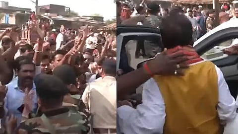 விஜய்குமார் சின்ஹா மீது தாக்குதல்