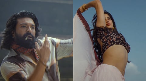 Ram charan, jhanvi kapoor. 