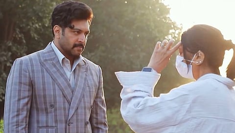 பராசக்தி டப்பிங் துவக்கம்!