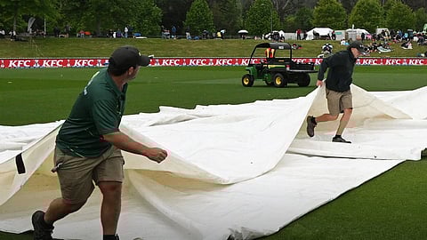 மழையால் கைவிடப்பட்ட மேற்கிந்தியத் தீவுகள் - நியூசிலாந்து இடையேயான டி20 போட்டி!