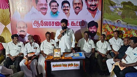 திமுக சாா்பில் எஸ்ஐஆா் ஆலோசனை கூட்டம்