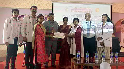 ஆரணி பல்கலை.யில் உலக ரேடியோகிராபி தினம்