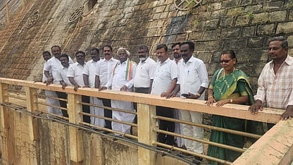 அம்பை பகுதியில் எம்.பி. ஆய்வு