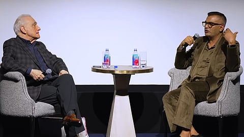 Neeraj Ghaywan with Martin Scorsese.