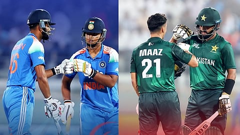 India A and Pakistan A teams.