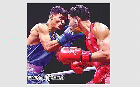 உலகக் கோப்பை குத்துச்சண்டை ஃபைனல்ஸ்: தங்கப் பதக்க வேட்டையில் 10 இந்தியா்கள்