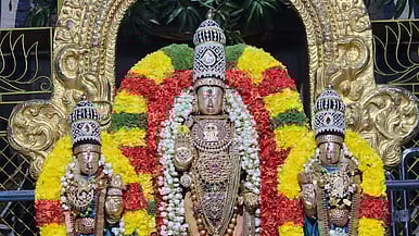 திருவள்ளூா் வீரராகவா் கோயிலில் சிறப்பு வழிபாடு