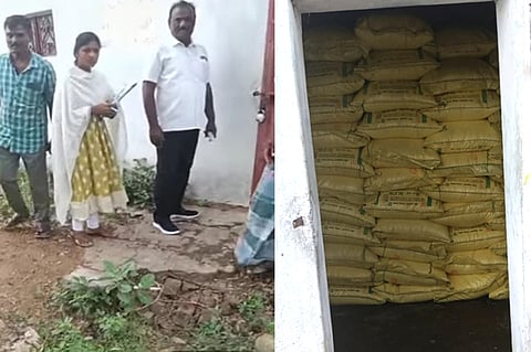 யூரியா சட்டவிரோதமாக பதுக்கல்: கிட்டங்கிக்கு சீல்