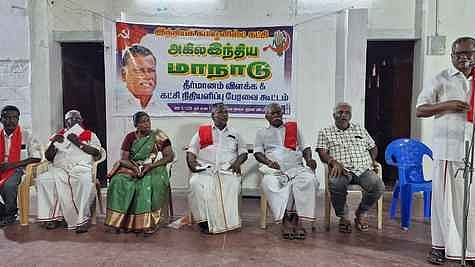 மத்திய பாஜக அரசின் பிடியில் சிக்கித் தவிக்கிறது தோ்தல் ஆணையம்: முத்தரசன்