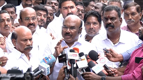 அதிமுக முன்னாள் அமைச்சர் ஜெயகுமார் 