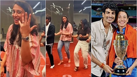 ஸ்மிருதி மந்தனா - பலாஷ் முச்சல்.