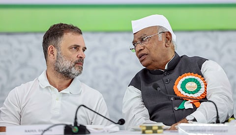 ராகுல் காந்தி, மல்லிகார்ஜுன கார்கே