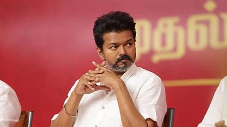 தவெக தலைவர் விஜய்