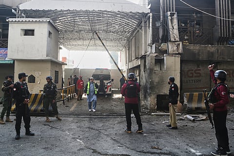 பாகிஸ்தான் துணை ராணுவ தலைமையகத்தில் பயங்கரவாத தாக்குதல்