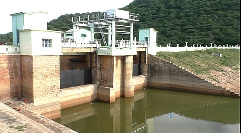 தொடா் மழை: பொன்னணியாறு அணை 31 அடியை எட்டியது