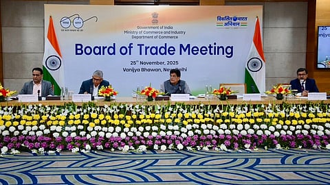 தில்லியில் நடைபெற்ற தேசிய வா்த்தகத் தலைவா்கள் மாநாட்டில் பியூஷ் கோயல்...