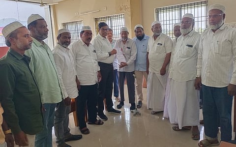 மேல்விஷாரம் நகராட்சி 
நியமன உறுப்பினா் பதவியேற்பு