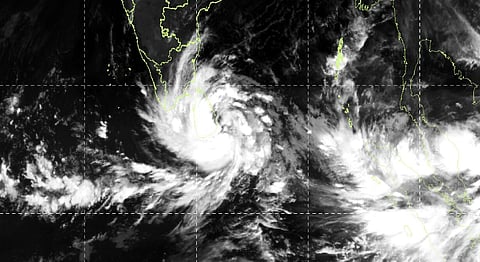 காற்றழுத்த தாழ்வு மண்டலமாக வலுப்பெற்றது