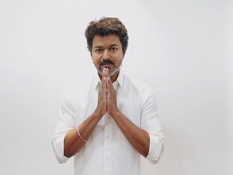 தவெக தலைவர் விஜய்