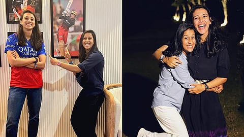 Smriti mandhanna and Jemima. 