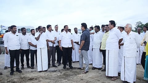 விழுப்புரம் மாவட்டத்துக்கு துணை முதல்வா் நாளை வருகை: முன்னேற்பாடு பணிகள் ஆய்வு