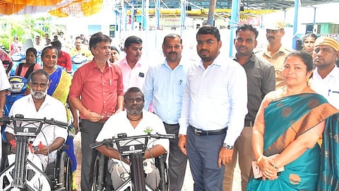 மாற்றுத் திறனாளிகளுக்கு ரூ.94 லட்சத்தில் நலத் திட்ட உதவிகள் அளிப்பு